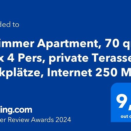 2 Zimmer Apartment, 70 Qm, Max 4 Pers, Private Terasse, 2 Parkplaetze, Internet 250 Mbit Gärtringen Εξωτερικό φωτογραφία